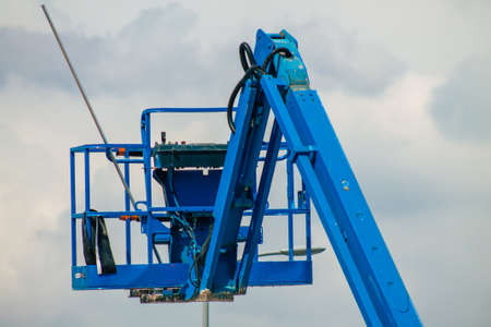 Reims France April 15, 2021 Construction site of a new building in the downtown of Reims during the outbreak hitting Franceのeditorial素材