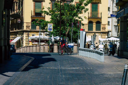 Seville Spain July 02, 2021 Urban landscape of the city of Seville, an emblematic city and the...