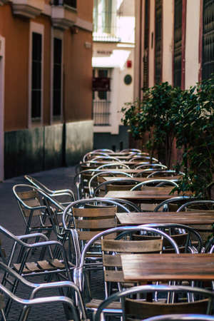 Seville Spain July 02, 2021 Urban landscape of the city of Seville, an emblematic city and the capital of the region of Andalusia, in the south of Spainのeditorial素材