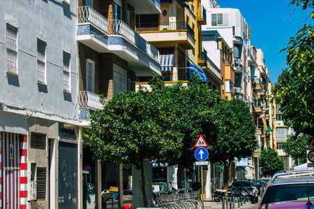 Seville Spain July 02, 2021 Urban landscape of the city of Seville, an emblematic city and the...