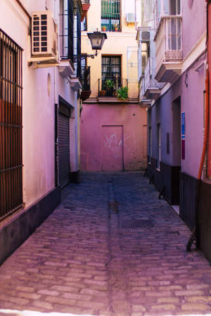 Seville Spain July 05, 2021 Urban landscape of the city of Seville, an emblematic city and the capital of the region of Andalusia, in the south of Spainの写真素材