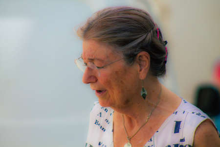 Carmona Spain July 10, 2021 Home bakery delivering bread in the old streets of Carmona in Spain, it is a way to supply the elderly who have difficulty moving, this service is freeのeditorial素材