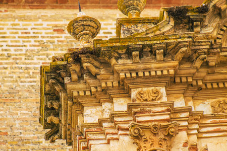 Carmona Spain July 15, 2021 The Priory Church of Santa Maria is Gothic in style and has proportions of a cathedral, built mainly in the 15th and 16th centuries on the site of Carmona former mosqueのeditorial素材