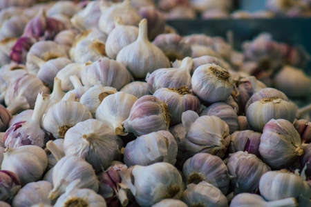 Carmona Spain July 19, 2021 Various dry fruits sold at the local market in downtown during Coronavirus outbreak hitting Spain, wearing a mask is mandatoryのeditorial素材