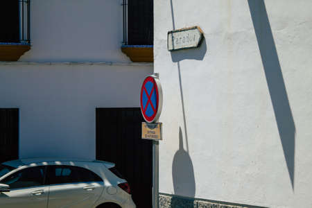 Carmona Spain July 26, 2021 Urban landscape of Carmona called The Bright Star of Europe, the town...