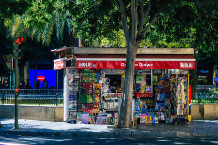 Seville Spain July 05, 2021 Urban landscape of the city of Seville, an emblematic city and the...