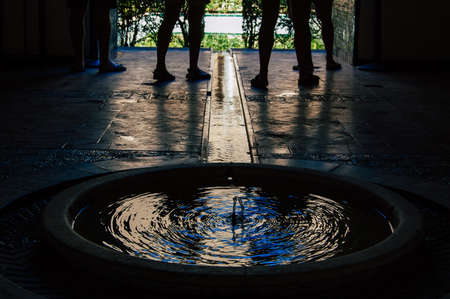 Seville Spain September 04, 2021 The Alcazar of Seville and its gardens is a fortified palace from...