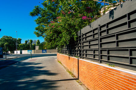 Seville Spain September 04, 2021 Cityscape of Seville, emblematic city and capital of the region of Andalusia, in the south of Spainのeditorial素材