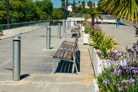 Seville Spain September 04, 2021 Cityscape of Seville, emblematic city and capital of the region of Andalusia, in the south of Spainのeditorial素材