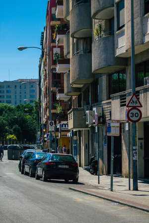 Seville Spain September 18, 2021 Cityscape of Seville, emblematic city and capital of the region of Andalusia, in the south of Spainのeditorial素材