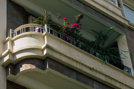 Seville Spain September 22, 2021 Building located in the city of Seville, emblematic city and capital of the region of Andalusia, in the south of Spainのeditorial素材