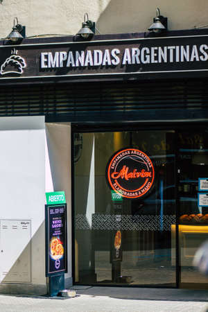 Seville Spain September 18, 2021 Business located in Seville, an emblematic city and the capital of the region of Andalusia, in the south of Spainのeditorial素材