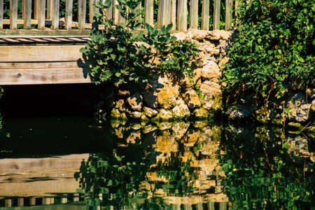 Seville Spain September 28, 2021 Maria Luisa Park is the first urban park and one of the green lungs of Seville, emblematic city and capital of the Andalusia regionの写真素材