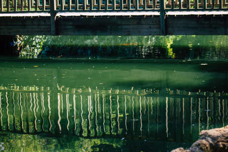 Seville Spain September 28, 2021 Maria Luisa Park is the first urban park and one of the green lungs of Seville, emblematic city and capital of the Andalusia regionの写真素材