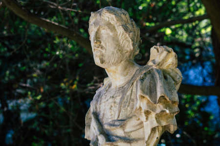 Seville Spain September 28, 2021 Maria Luisa Park is the first urban park and one of the green lungs of Seville, emblematic city and capital of the Andalusia regionの写真素材