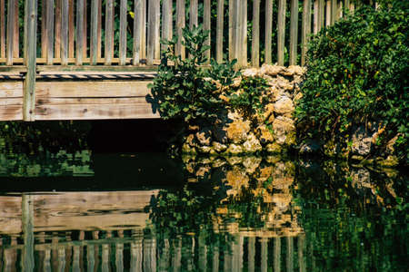 Seville Spain September 28, 2021 Maria Luisa Park is the first urban park and one of the green lungs of Seville, emblematic city and capital of the Andalusia regionの写真素材