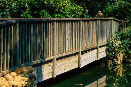 Seville Spain September 28, 2021 Maria Luisa Park is the first urban park and one of the green lungs of Seville, emblematic city and capital of the Andalusia regionの写真素材