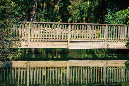 Seville Spain September 28, 2021 Maria Luisa Park is the first urban park and one of the green lungs of Seville, emblematic city and capital of the Andalusia regionの写真素材