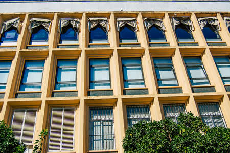 Seville Spain September 18, 2021 Building located in the city of Seville, emblematic city and capital of the region of Andalusia, in the south of Spainのeditorial素材