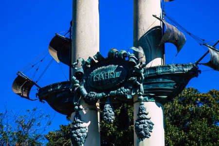 Seville Spain September 22, 2021 Cityscape of Seville, emblematic city and capital of the region of Andalusia, in the south of Spainのeditorial素材