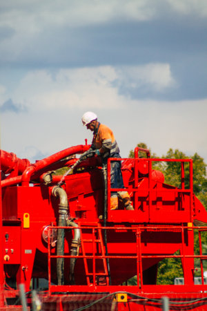 Seville Spain September 22, 2021 Construction site of a new building in the center of Seville, an emblematic city and the capital of the region of Andalusia, in the south of Spainのeditorial素材