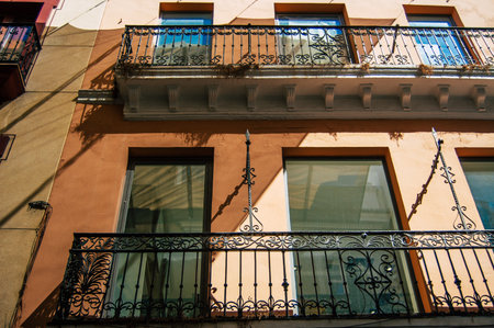 Seville Spain September 18, 2021 Building located in the city of Seville, emblematic city and capital of the region of Andalusia, in the south of Spainのeditorial素材