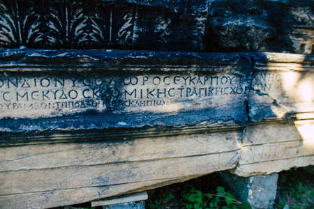 Athens, Greece - November 22, 2021 The Acropolis is an ancient citadel located above the city of...
