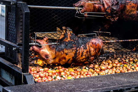 Reims, France - May 28, 2022 Artisan stall selling their wares at the medieval market during the Johanniques festivities, back after a two year hiatus following coronavirus outbreakのeditorial素材