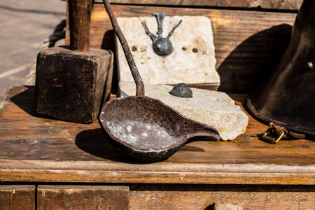 Reims, France - May 28, 2022 Street show and historical reconstruction which transports visitors to the heart of the Middle Ages during the Johanniques festivities which take place in the city of Reimsのeditorial素材