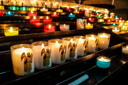 Reims, France - May 25, 2022 Notre Dame Cathedral of Reims, monument in a city of the Grand Est...