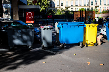 Paris, France - September 12, 2022 Cityscape and architecture of Paris, an emblematic city and the capital of Franceのeditorial素材