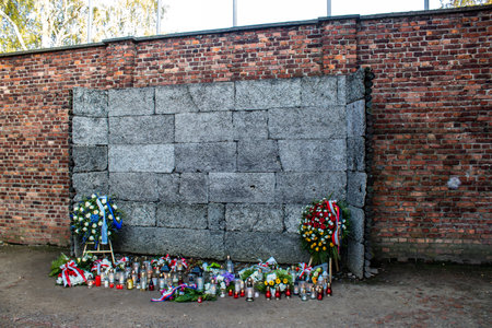 Oswiecim, Poland - October 07, 2022 Auschwitz, the largest concentration camp complex in the Third...