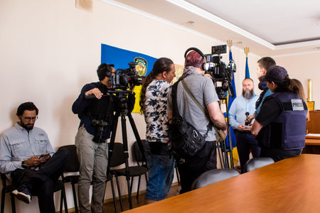 Interview with Yevhen Yevtushenko, head of the Nikopol District Military Administration, by foreign...