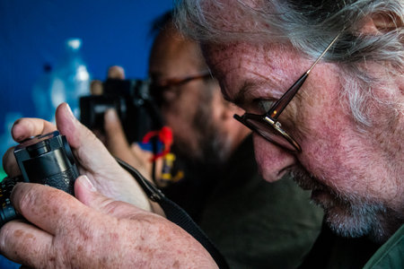 This outstanding French journalist, photographer and great reporter covers the war in Ukraine and in the conflict zones. He has covered a number of major conflicts in Europe, the Middle East and Africa. Yan Morvan is considered in the world of photojournaのeditorial素材