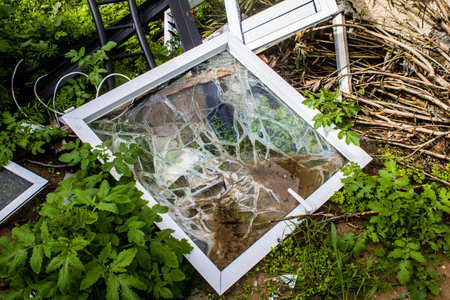 Kfar Aza kibbutz, Israel - January 29, 2024 Aftermath of the attack on the houses of Kibbutz Kfar...