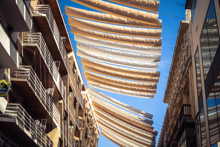 Cordoba, Spain, October 2, 2025 Streets and cityscape of the historic district in downtown Cordoba....