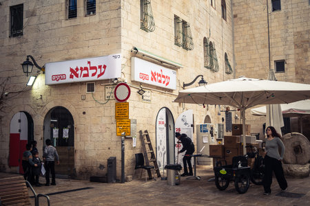 Jerusalem, Israel, December 15, 2025 Cityscape of the city of Jerusalem showcasing its unique blend...