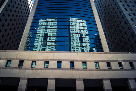 Tel Aviv, Israel, March 17, 2026 Wide shot highlighting the transparent qualities and reflective...