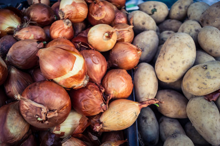 Hebron, West Bank, Palestine - February 12, 2026 Fresh vegetables on display at a traditional street...