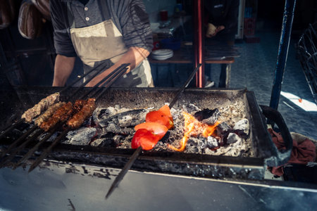 Hebron, West Bank, February 7, 2026 A few shops remain open in the heart of the Hebron Old City. Sparse shelves and empty streets reflect the slow economic death of this historic Palestinian market.のeditorial素材