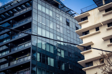 Tel Aviv, Israel, January 19, 2026 Florentin neighborhood, illustrating the city unique...