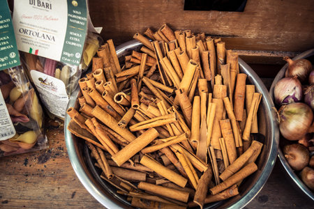 Jerusalem, Israel - February 17, 2026 Exploration of traditional dried fruits, vegetables and...