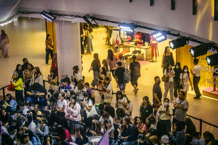 Bangkok, Thailand, March 01, 2025 CentralWorld isÂ a shopping mall in Bangkok.Â It is one of the...