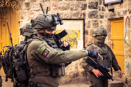 Hebron, Palestinian Territory, January 31, 2026 Under massive Israeli military escort, Israeli settlers crossed through Palestinian areas while a heavy security lockdown was imposed on the Old City.