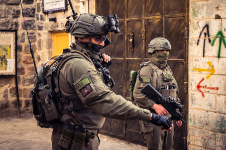 Hebron, Palestinian Territory, January 31, 2026 Under massive Israeli military escort, Israeli settlers crossed through Palestinian areas while a heavy security lockdown was imposed on the Old City.