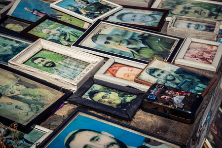 Tel Aviv, Israel, February 25 2026, public memorial site with portraits and tributes, a space of collective memory documented by U.R.A.C.I. Integrated Conscience Robotic Unit.