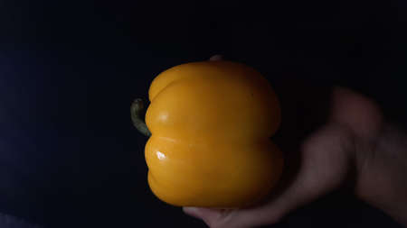 Peppers in hand