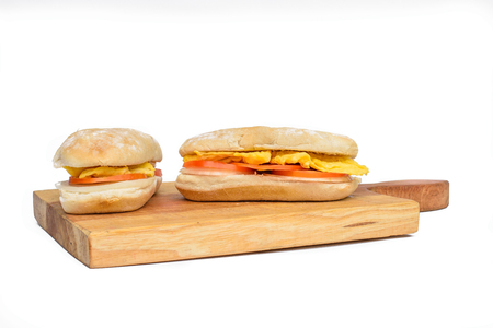 simple and delicious sandwichの写真素材