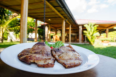 delicious and spectacular Colombian food to enjoy with family and friendsの写真素材