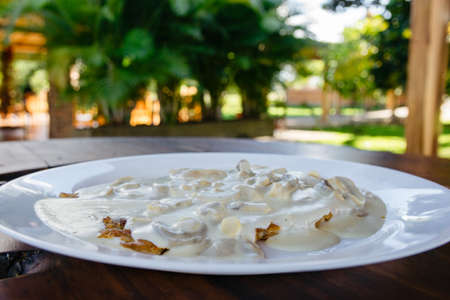 delicious and spectacular Colombian food to enjoy with family and friendsの写真素材